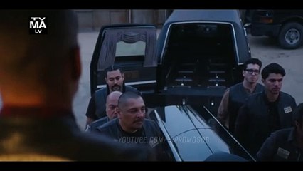 Episode 8 of  Season 5 of Mayans MC - Her Blacks Crackle And Drag