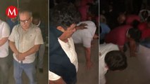 Continúan las protestas por trabajadores secuestrados en Chiapas