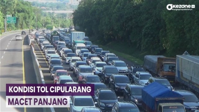 Libur Panjang Iduladha, Arus Mudik dan Wisata di Tol Cipularang Macet Panjang