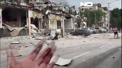 شاهد: موسكو تؤكد قصفها مدينة كراماتورسك الأوكرانية