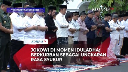 Jokowi Ucapkan Selamat Iduladha: Dengan Berkurban Kita Mengejawantahkan Rasa Syukur dan Ikhlas!