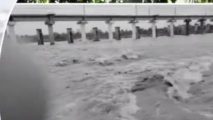 बालाघाट: वैनगंगा नदी के छोटा पुल जलस्तर बढ़ने से डूबा, सतर्कता बरतने की अपील