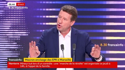 Nucléaire : "Et pourquoi pas installer des EPR à côté de Notre-Dame de Paris", ironise Yannick Jadot