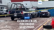 Ascienden a 16 los funcionarios secuestrados en Chiapas