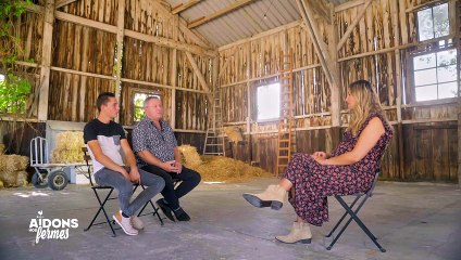 Marie Portolano très émue en écoutant l'histoire d'un agriculteur qui a songé au suicide dans "Aidons nos fermes", M6
