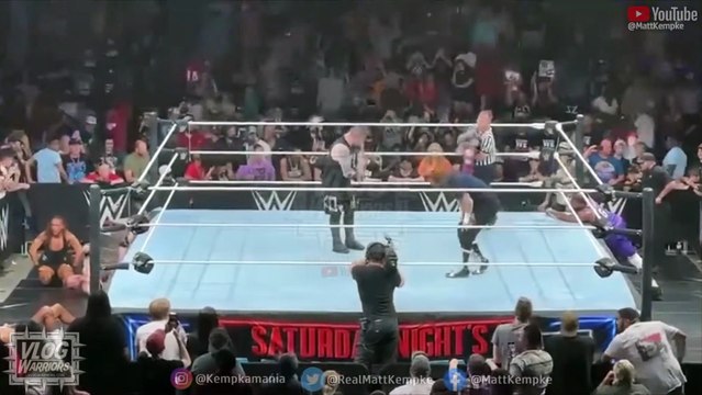 Sami Zayn and Kevin Owens get emotional about crowd during WWE Live Event!