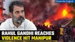 Rahul Gandhi reaches violence hit Manipur, to visit relief camps and call for peace | Oneindia News
