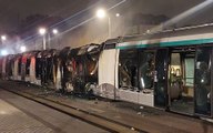 Mort de Nahel : commissariats attaqués, tramway incendié, école détruite… Une nouvelle nuit de violences