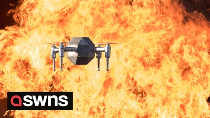 Hero drone can fly into fires and save lives