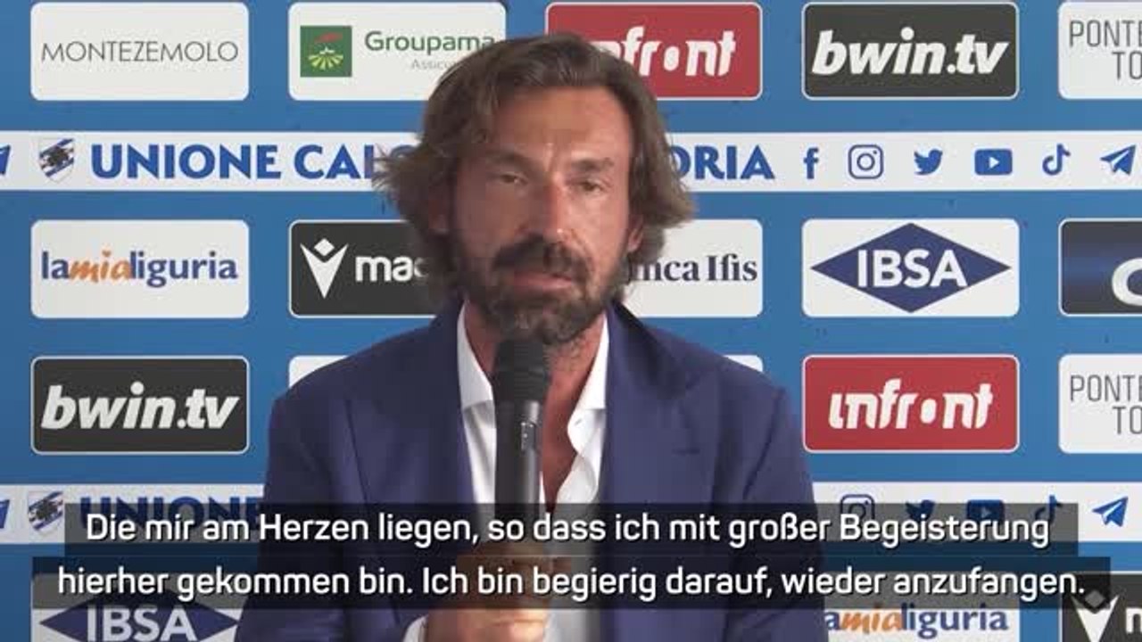 Pirlo: "sampdoria ist eine große chance"
