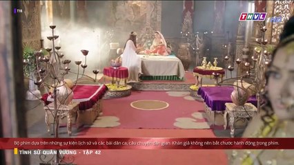 tình sử quân vương tập 42 - THVL1 lồng tiếng - phim ấn độ - xem phim tinh su quan vuong tap 43