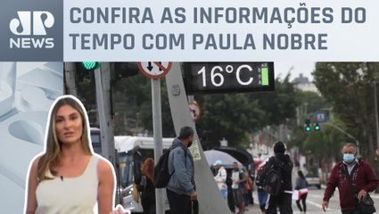 Frente fria avança para o Sudeste brasileiro | Previsão do Tempo