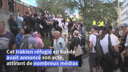 "On ne devrait pas tolérer cela" : réactions à Stockholm après l'autodafé d'un Coran