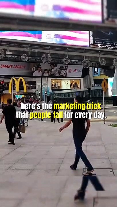 Marketing strategy that people fall for everyday