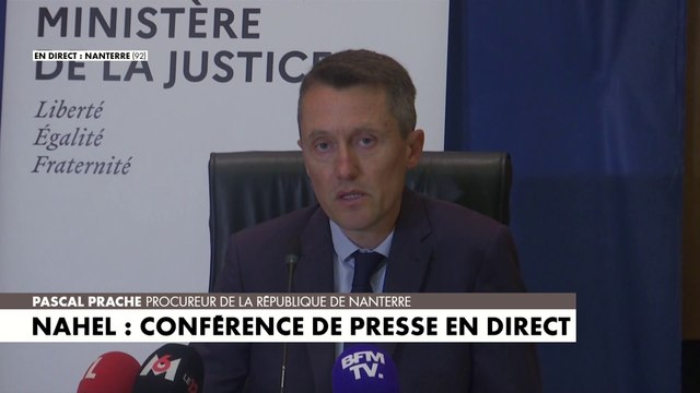 Mort de Nahel à Nanterre : le procureur de la République fait part des explications des policiers impliqués