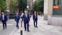 Tajani arriva al summit del Ppe a Bruxelles