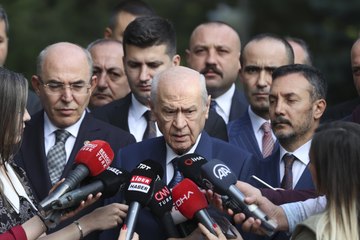 MHP Genel Başkanı Bahçeli ''Bizim gündemimizde öyle bir konu yok. İhanetin serbestliği olmaz''