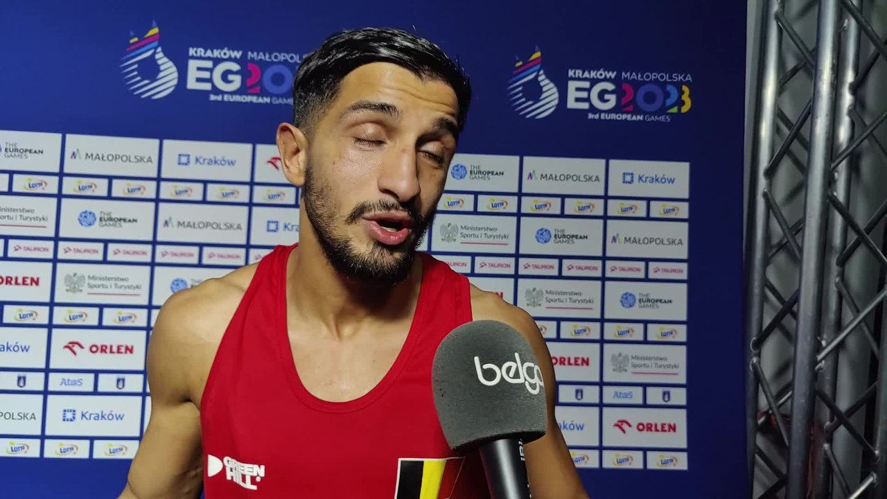 Le boxeur Vasile Usturoi aux Jeux Européens : "C'est une très belle journée pour la boxe belge"