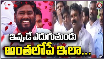 Minister Talasani Srinivas Yadav Great Words About Folk Singer Sai Chand _ V6 News