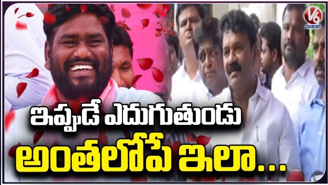 Minister Talasani Srinivas Yadav Great Words About Folk Singer Sai Chand _ V6 News