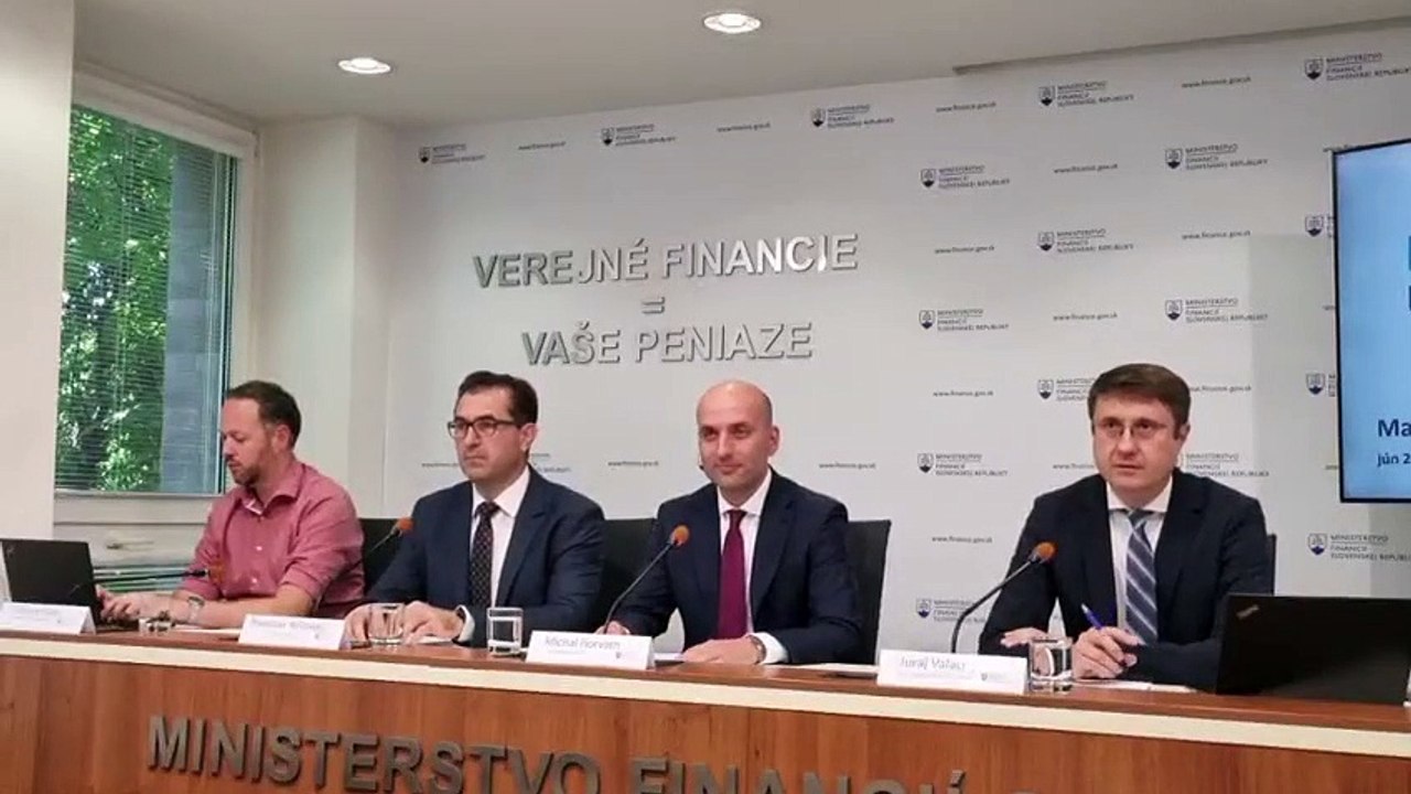 ZÁZNAM: Ekonomika by mala tento rok rásť o 1,2 %, vrchol inflácie máme za sebou