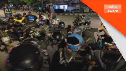Ikon permotoran antara 284 ditahan dalam Ops Samseng Jalanan