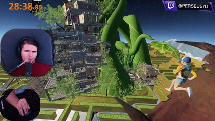 El streamer Perseus se pasa Only Up! con tan solo una mano