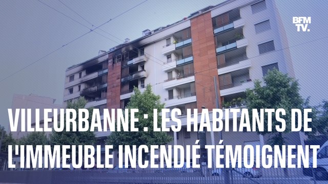 On va te cramer : les habitants de l'immeuble incendié à Villeurbanne témoignent, après une nouvelle nuit de tensions