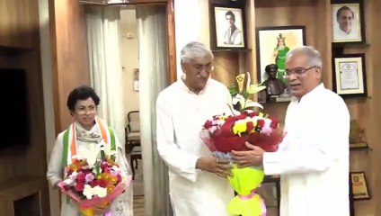 मुख्यमंत्री भूपेश बघेल से उपमुख्यमंत्री टीएस सिंहदेव ने की मुलाकात