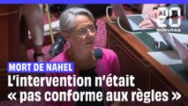 Mort de Nahel : pour Elisabeth Borne, l'intervention policière n'est « manifestement pas conforme »