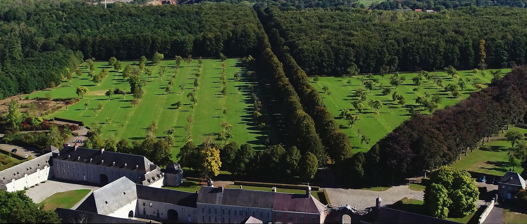 Water catchment of Modave with subtitles