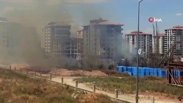 Le feu de chaume a semé la panique