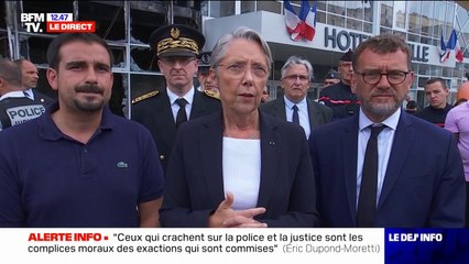 Elisabeth Borne sur la mise en place de l'état d'urgence: "On est pas dans ces circonstances"