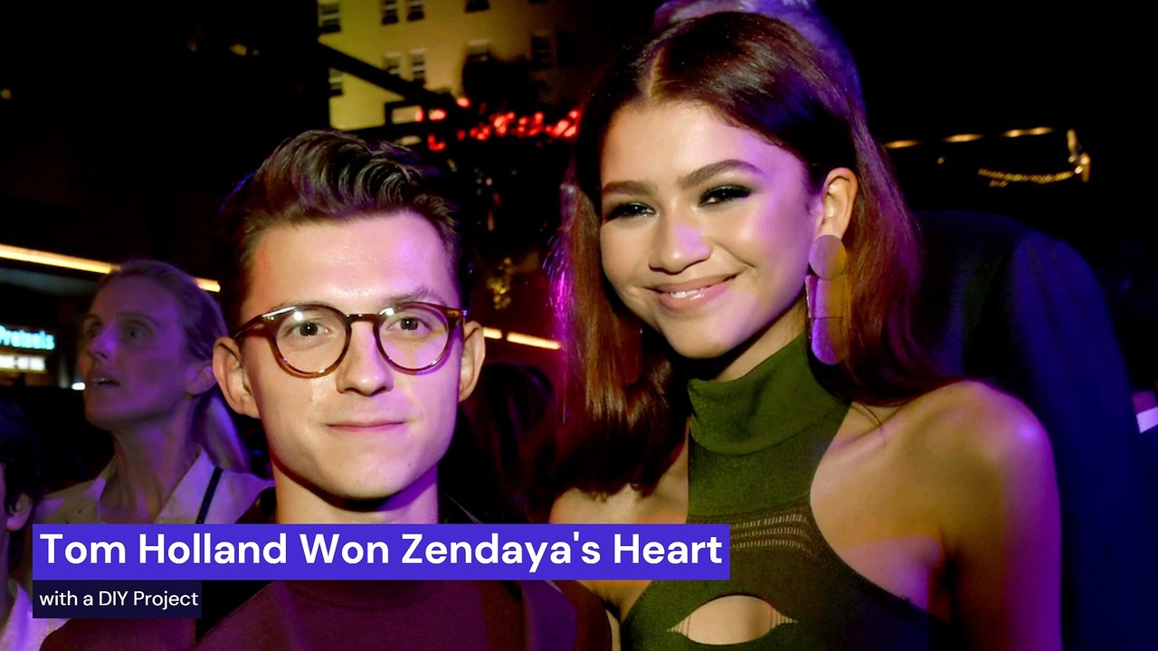 Tom Holland Won Zendaya's Heart with a DIY Project ❤️ | Themearound