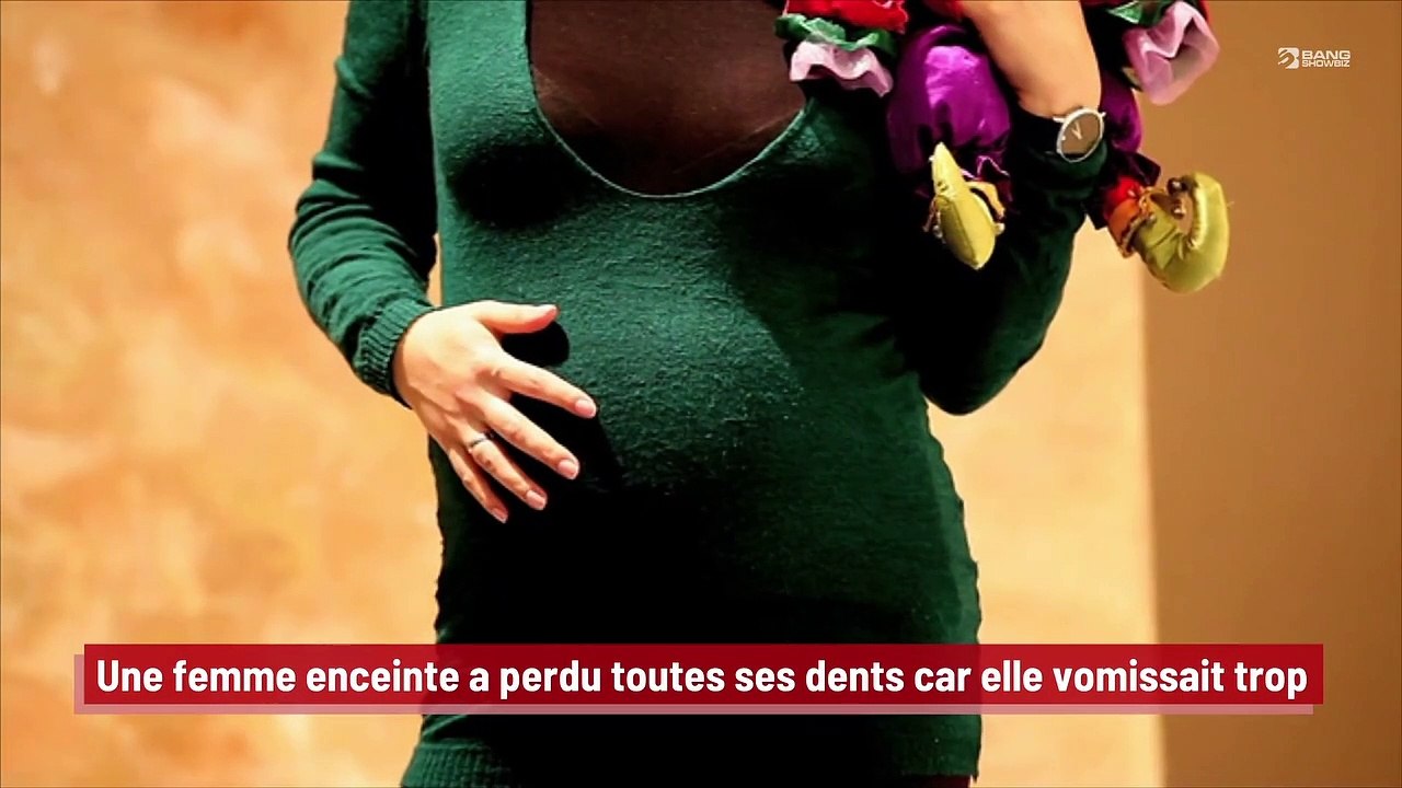Une femme enceinte a perdu toutes ses dents car elle vomissait trop !