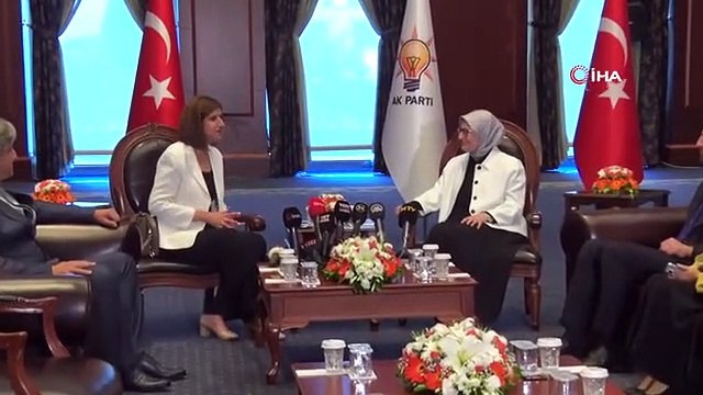 Vatan Partisi heyeti AK Parti'yi ziyaret etti