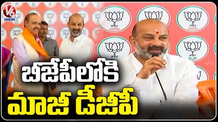 AP EX DGP Jaya chandra Kadiyala Joins In BJP _ Bandi Sanjay _  V6 News (1)