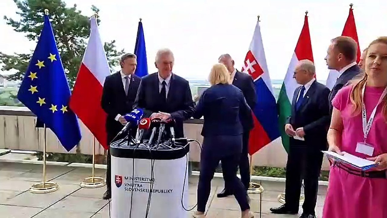 ZÁZNAM: TK po rokovaní ministrov vnútra krajín V4 a Rakúska