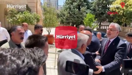 Bakan Işıkhan, Mardin'de bayramlaşma programına katıldı