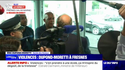 Prison de Fresnes attaquée: "On se demandait combien de temps cela allait tenir" explique un fonctionnaire à Éric Dupond-Moretti