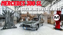 MERCEDES 300 SL GULLWING | Due sculture ispirate di Pablo Atchugarry