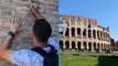 Il grave son nom sur le Colisée, les autorités italiennes le recherchent