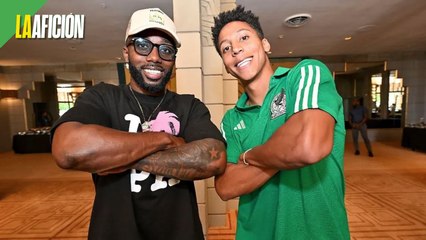 Randy Arozarena visita a selección mexicana previo a partido vs Haití en Copa Oro