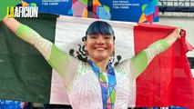 Alexa Moreno GANA oro en piso de gimnasia artística de los JCC 2023