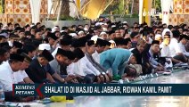 Ridwan Kamil Pamit ke Masyarakat Jabar Usai Gelar Salat Id di Masjid Al Jabbar