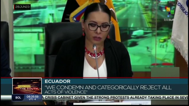 FTS 8:30 29-06: Colombian Pres. and indigenous people signs Energy Transition Pact