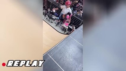 Tony Hawk coaches 13-year-old to first female 720