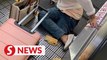 Passenger loses leg in tragic accident on travelator at Thai airport