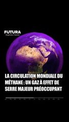 Voici une animation de la #Nasa sur la circulation mondiale du méthane !