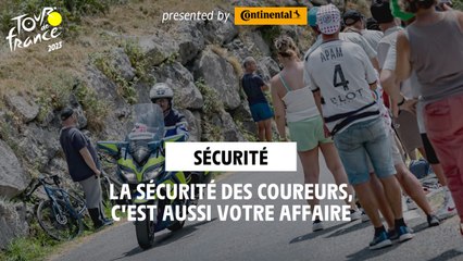 La Sécurité des coureurs, c'est aussi votre affaire